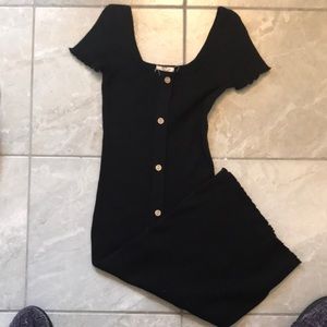 3/$12 midi button down dress